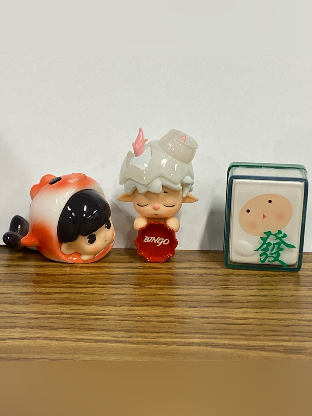 Set of 3 Heyone Mini Figures